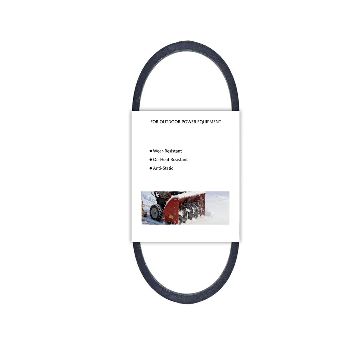 587209001 Auger Drive Belt 1/2