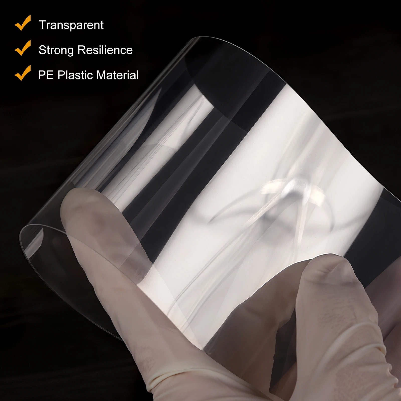 

210X6Cm Plastic Cake Collar Food Grade Transparent Acetate Roll For Chocolate Mousse Decorating Baking Sheet Cake Decorating