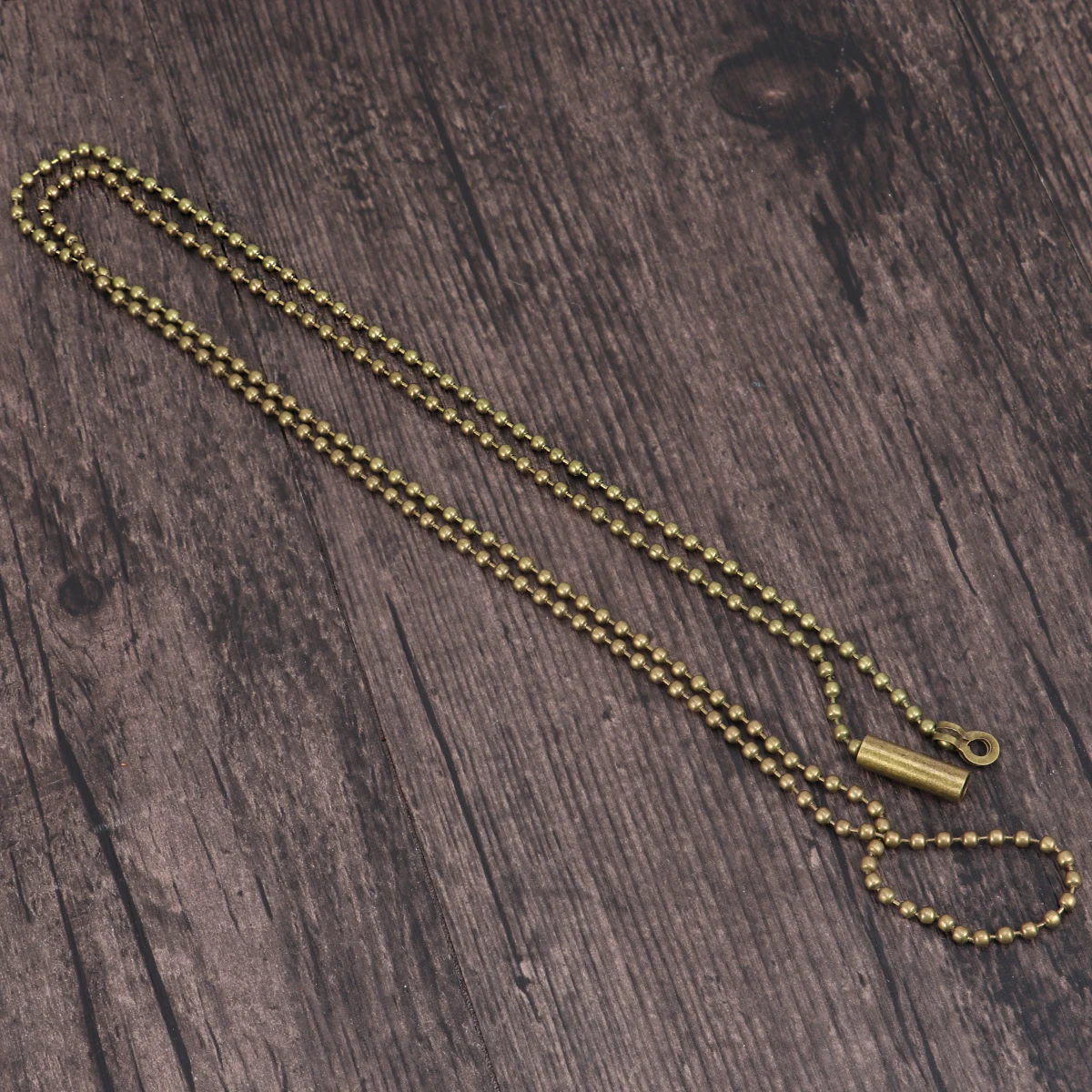 

2Pcs Fan Pull Chain Extension Beaded with Connector Replacement for Ceiling Lamp Wall Light Pullchain Extender Accessories