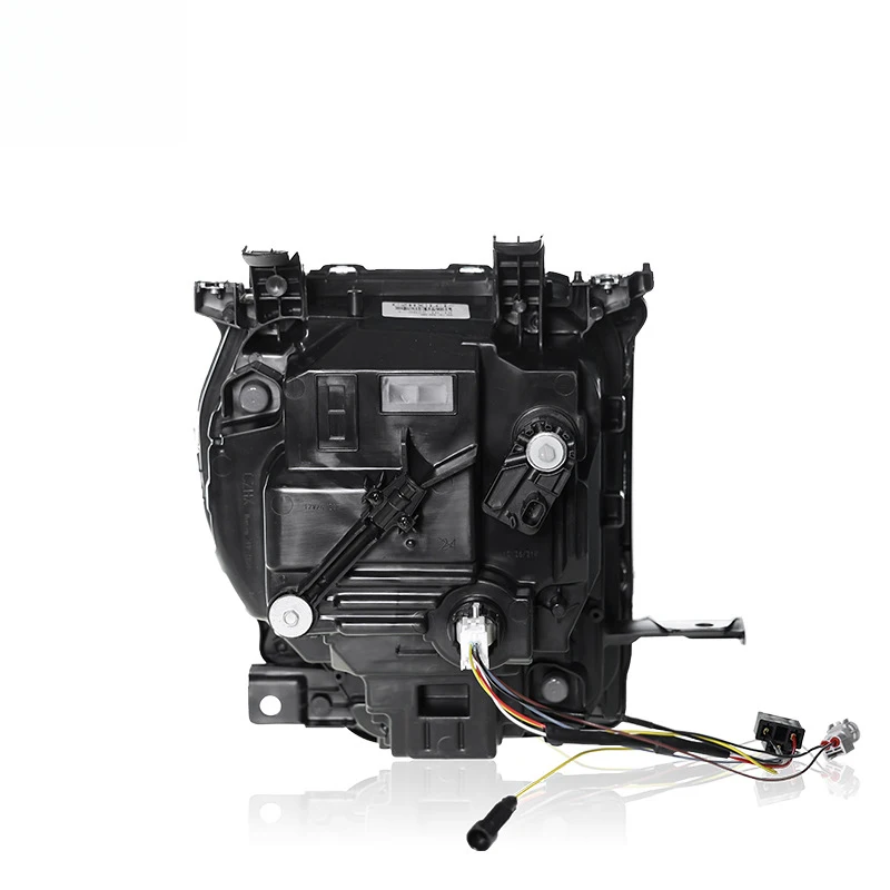 Suitable for 24 Toyota LC76 Land Cruiser headlight assemblies, modified to RGB high-end plum blossom LED headlights