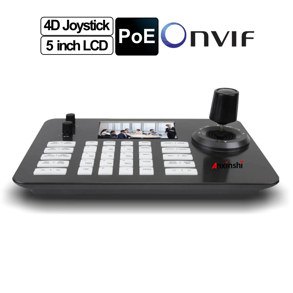 Network 4D Joystick POE IP PTZ Keyboard Controller