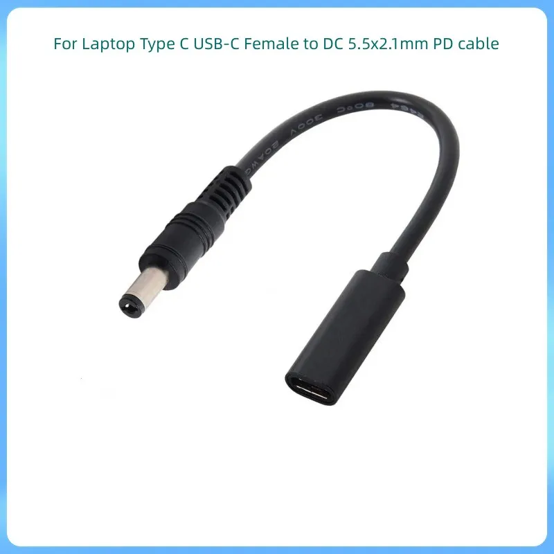 10pcs/lot USB 3.1 Type C USB C Laptop Charger Power Adapter Converter USB Type C Female to 7.9*5.5 4.0*1.35 5.5*2.5 4.5*3.0 4.0*