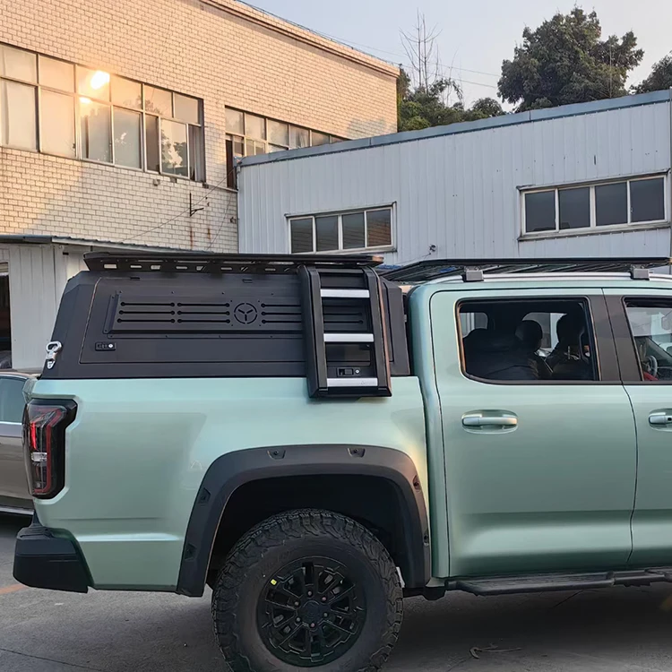 

Высокое качество, низкая цена, 4x4 пикап, один полный комплект аксессуаров, навес для пикапа с твердым верхом и лестницей для багажника на крышу для рейнджера