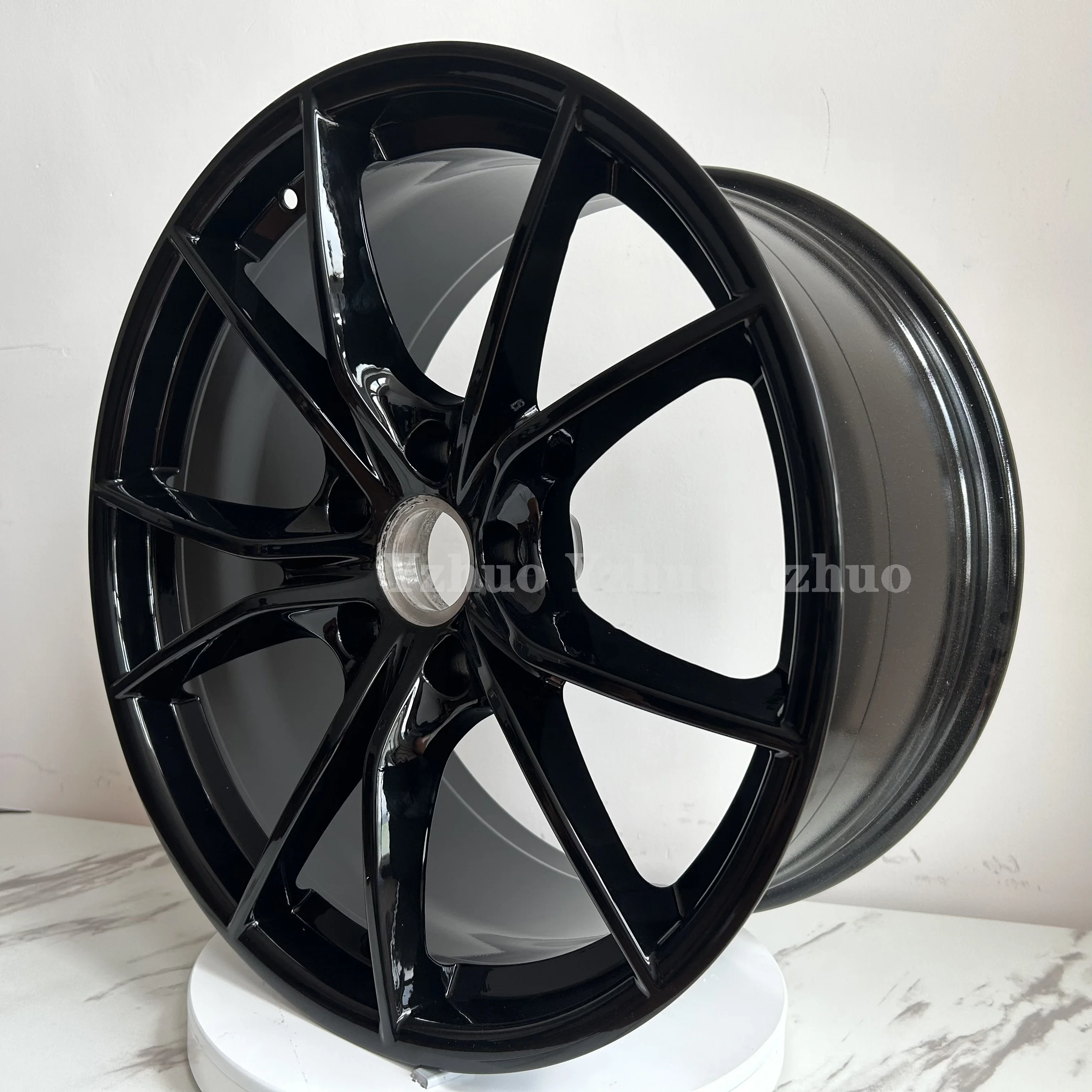 Cubo de roda de liga de alumínio original adequado para porsche 718 20 polegadas carro de luxo peça de automóvel acessórios de veículo aro