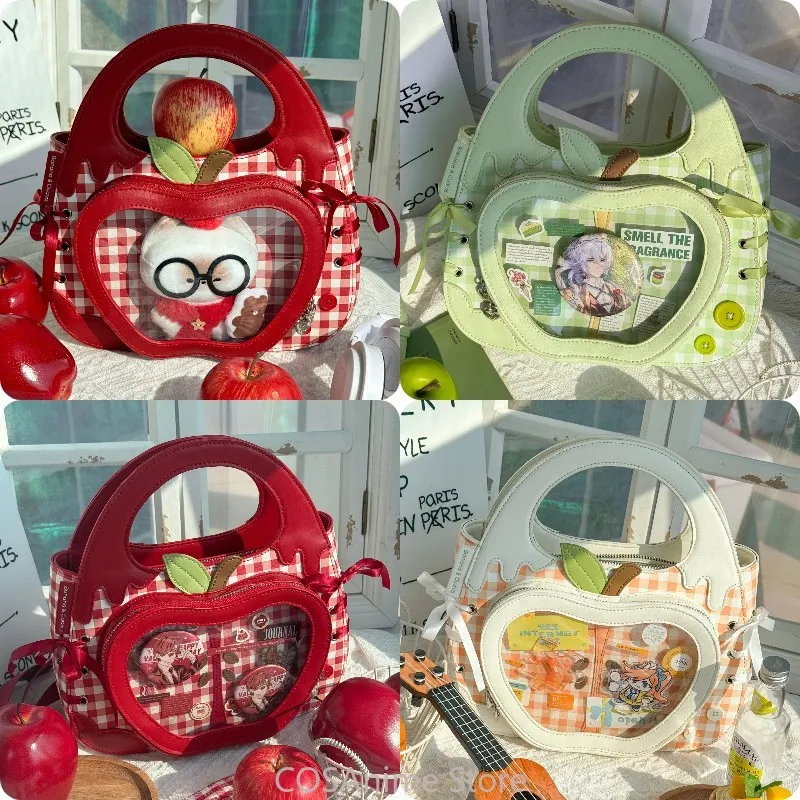 

2026 New Love and Deepspace Caleb Apple Ita-bag Handbag Cosplay Single-shoulder Bag Sling Bags Anime Removable Shoulder Strap
