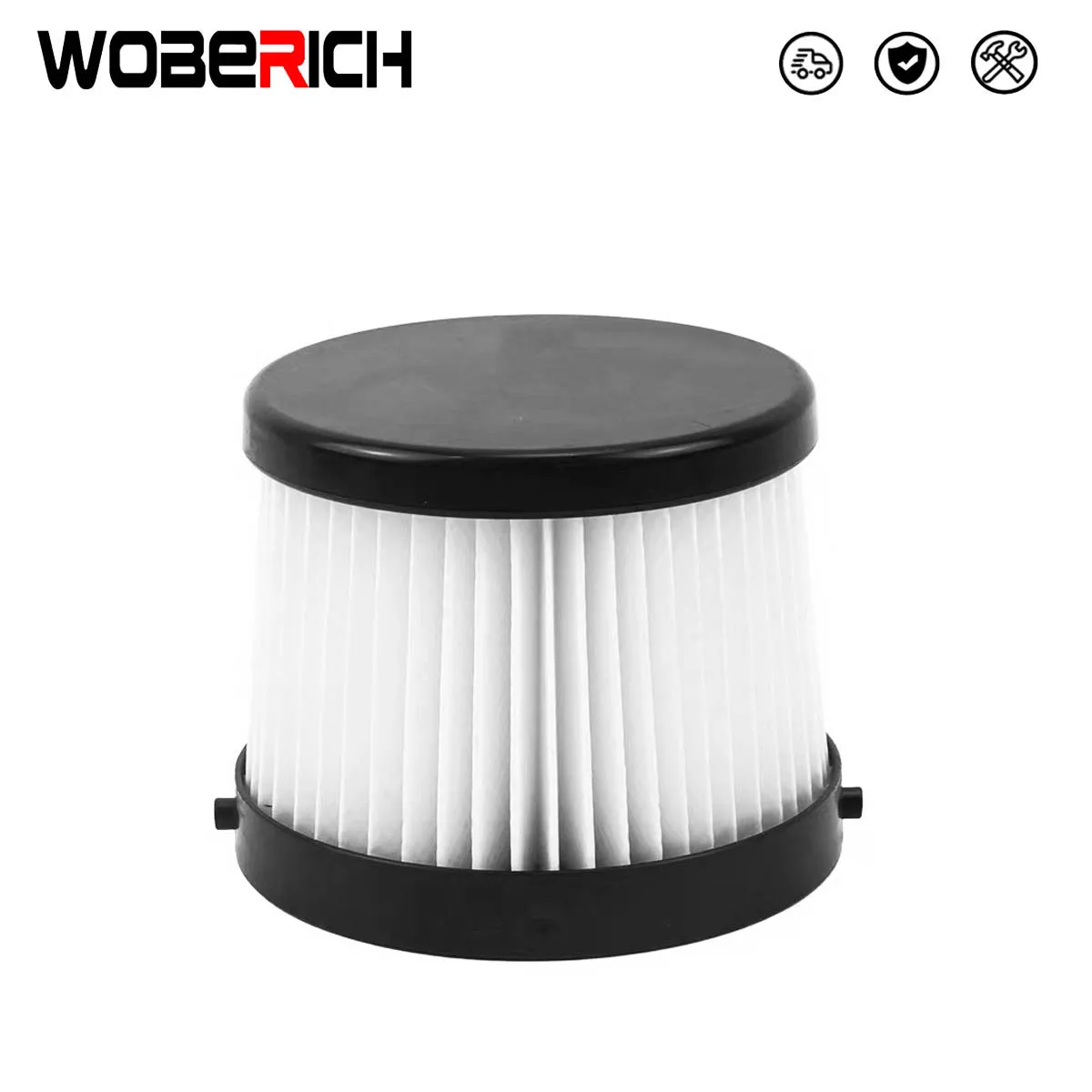 Woberich-aspirador Elétrico Portátil sem Fio Filtro Recarregável