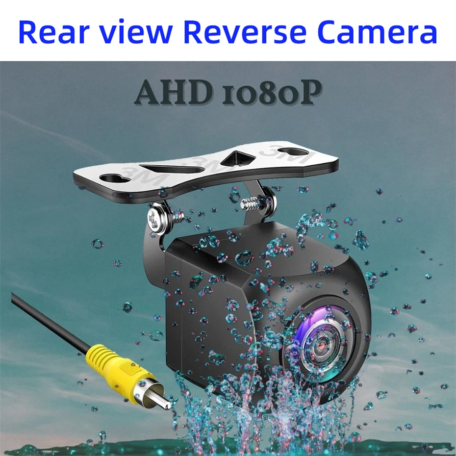 AntNavi Car wide Angle Rear View Camera Reversing Monitor Waterproof 1080P Ultra-clear Camera Streaming Media AHD