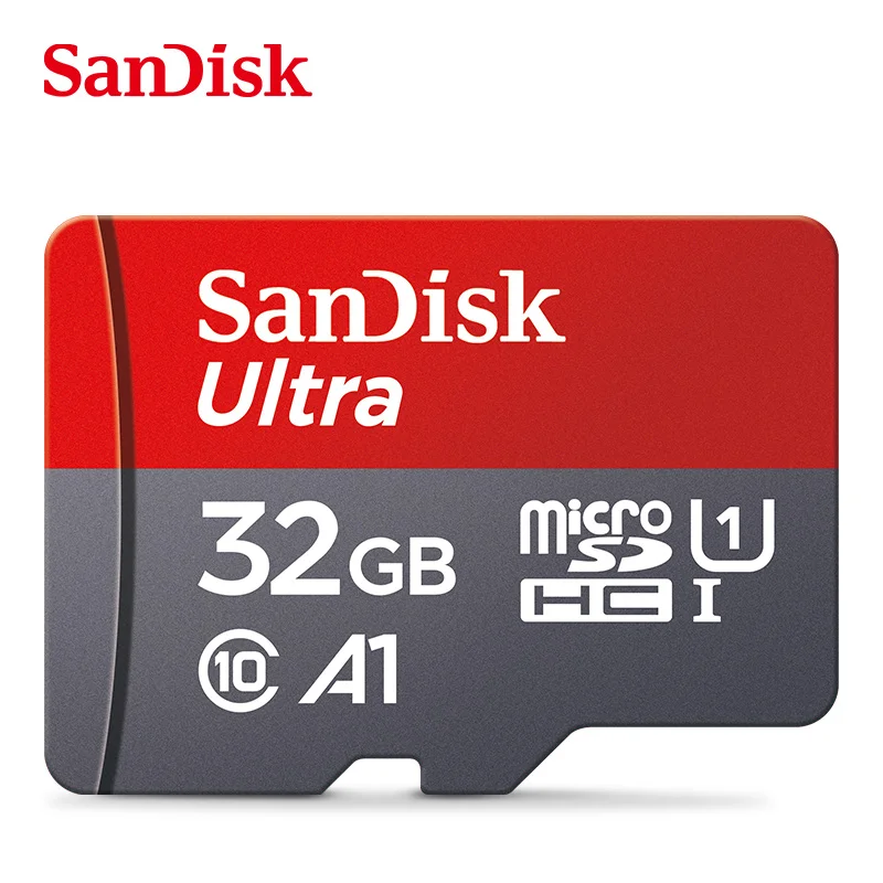 SanDisk Original Memory Card 128GB 64GB 32GB A1 Micro TF SD Card Class 10 U1 256GB 512GB 1TB Flash Card for Samrtphone/PC