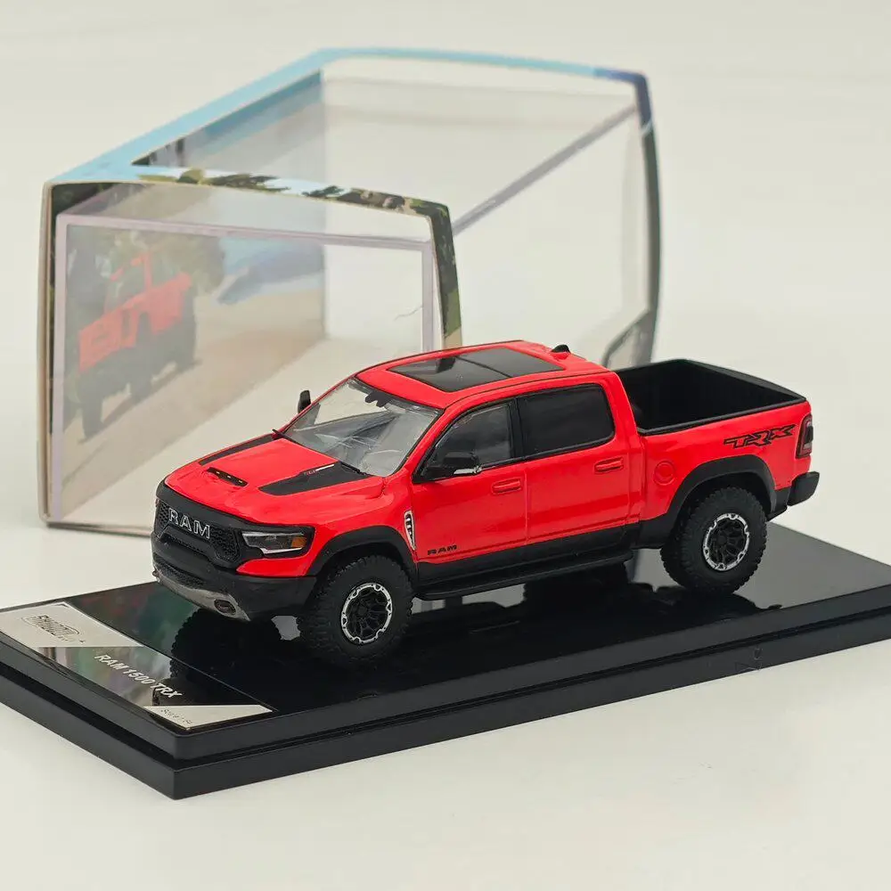 Modelo de Coche de Aleación a Escala 1:64 de la Camioneta Dodge RAM 1500 TRX, Diecast Shadow Pro