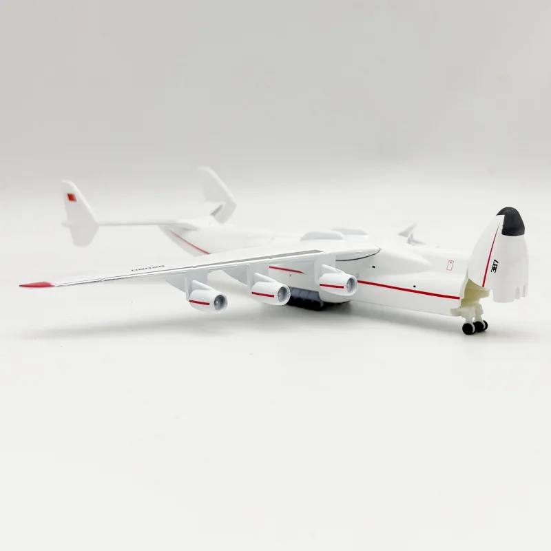 20cm Airplane Models Soviet An-225 Alloy Aircraft Diecast 1:300 Scale Planes With Wheels & Base For Collectors Static Souvenir