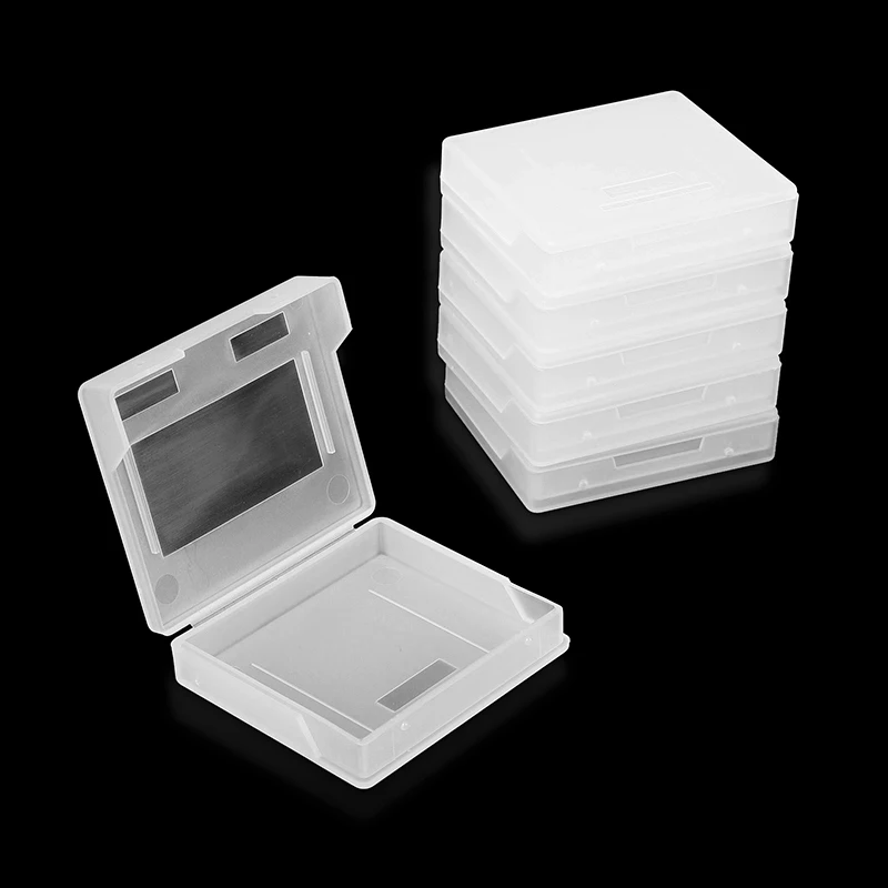 SNK Neo Geo 포켓 컬러 NGPC 플라스틱 게임 카드 Catrage 스토리지에 대한 10pcs 클리어 게임 카트리지 박스 케이스