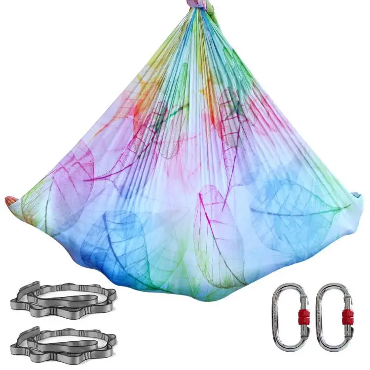 

Hot Sales Yoga Hammock Set Nylon 4M Aerial Silk Yoga Swing Wholesale