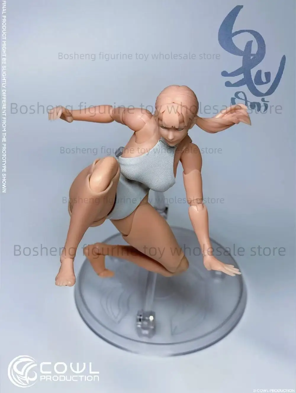 

Pre-sale ROMANKEY X COWL Ghost Female Body 1/12 Action Figure Figure Ornament Toy Collection Gift