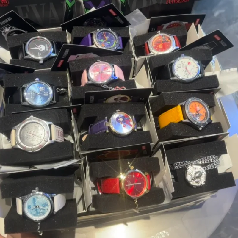 

In Stock Genuine Eva Watch Blind Box Time Replenishment Plan Series Surprise Box Creative Watch Collectible Girl Birthday Gift