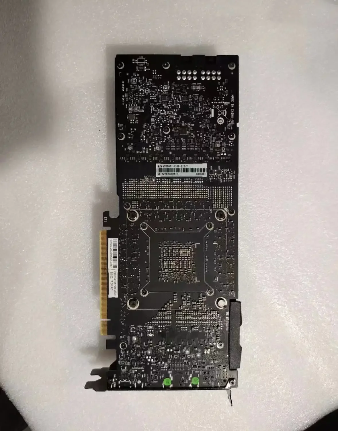 Placa gráfica AI de 22 GB de memória gráfica alta RTX 2080 TI popular, adequada para placas gráficas de serviço