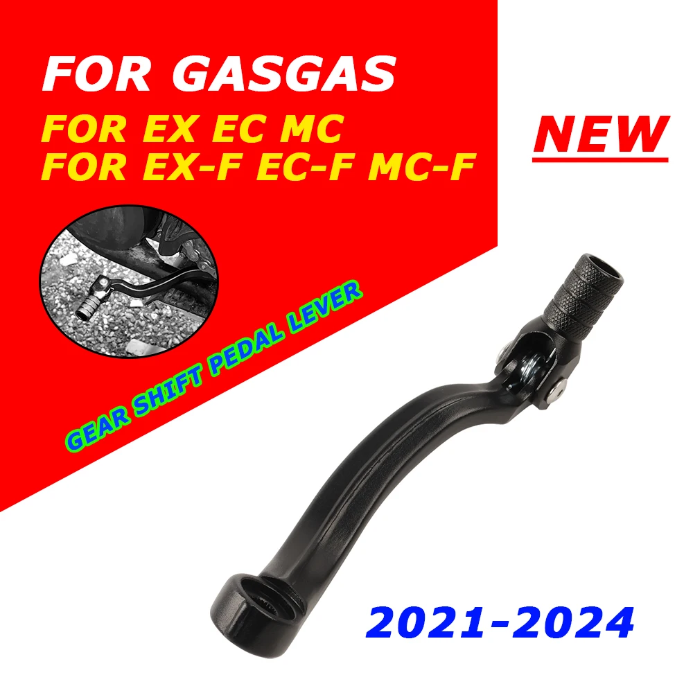 For GasGas EX EC MC EXF ECF MCF 125 250 300 450 2021 2022 2023 Motorcycle Accessories CNC Foldable Gear Shift Lever Peg Parts