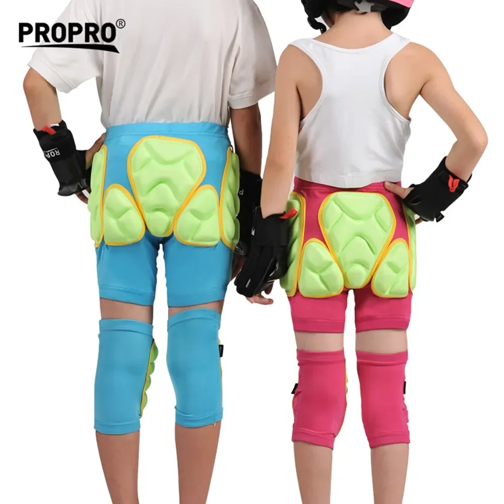 شورت للأطفال Roller Derby Skate Hip Pads شورت شتوي خارجي معدات رياضية شديدة