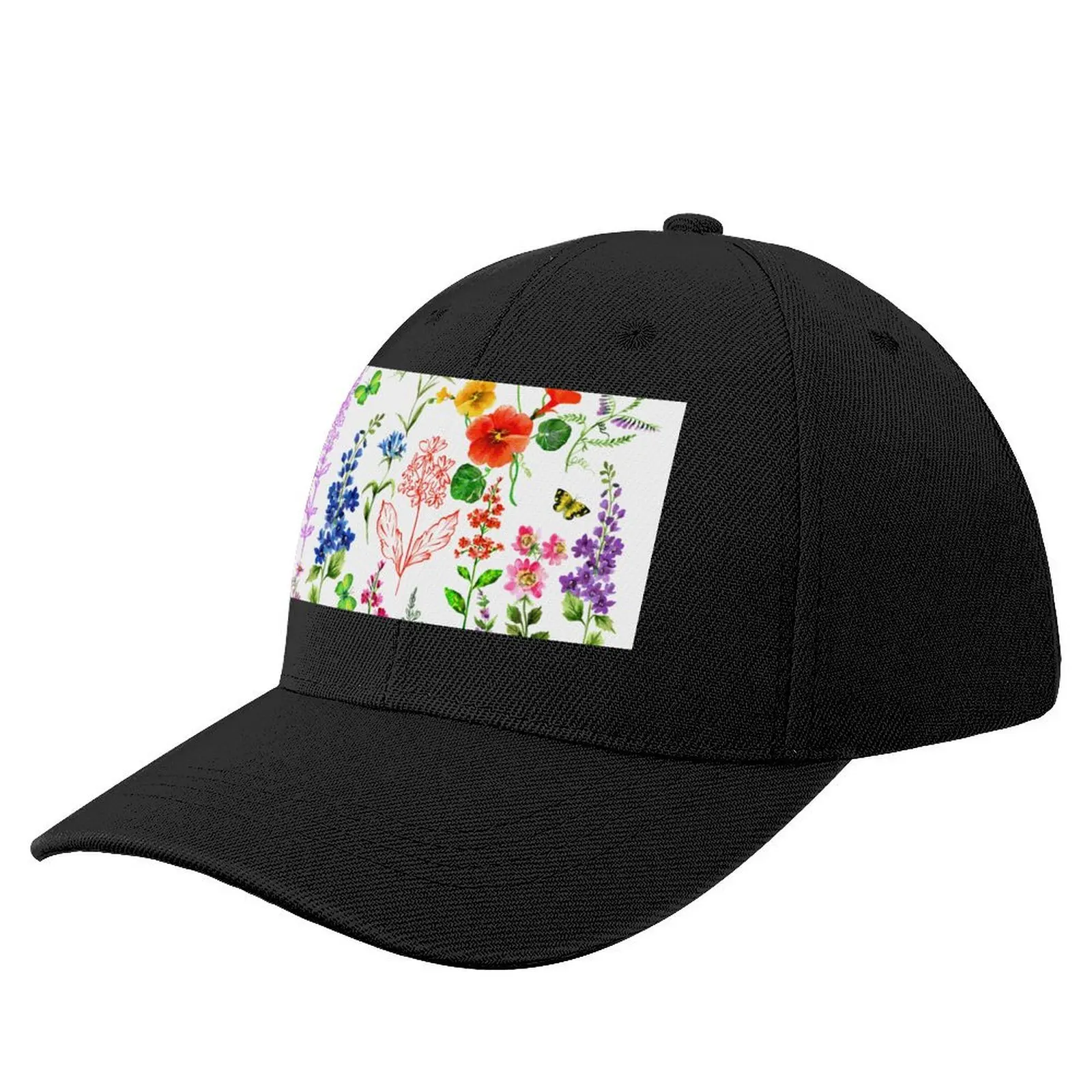 

Floral Field Baseball Cap party Hat Luxury Cap beach hat Golf Wear Men Women's