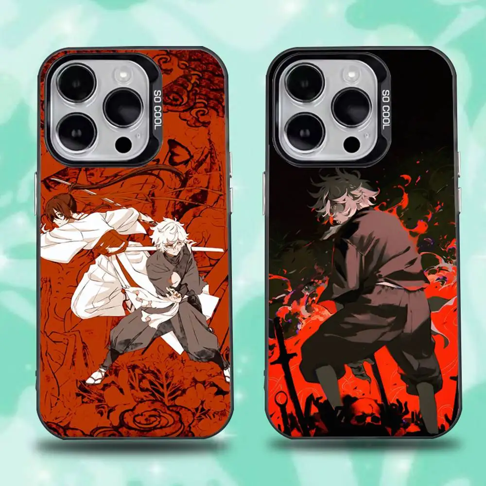 

Hell-S Paradise Jigokuraku Phone Case For iPhone 16,15,14,13,12,11,Mini,Pro,E,SE4,XS,MAX Black Candy Matte Cover