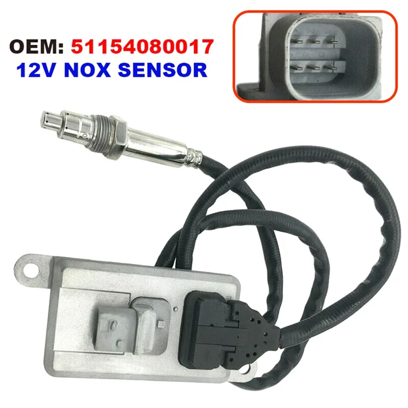 

NOX Sensor Nitrogen Oxygen Sensor 5WK96722B 51.15408-0017 51154080017 For MAN Euro6 Truck