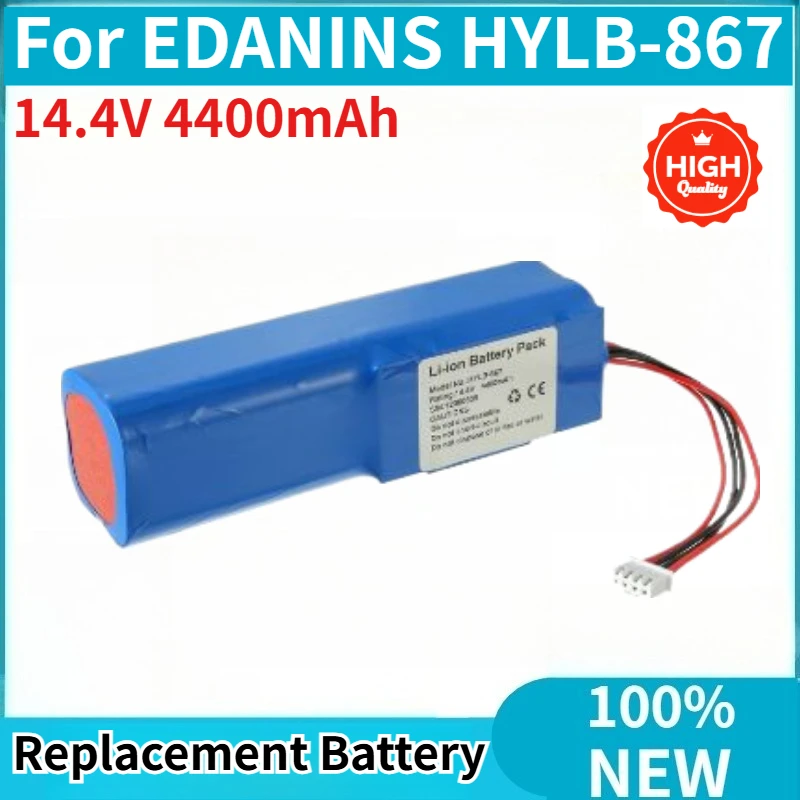 High Quality 14.4V 4400mAh Battery for EDANINS HYLB-867 Brand New Replacement Battery