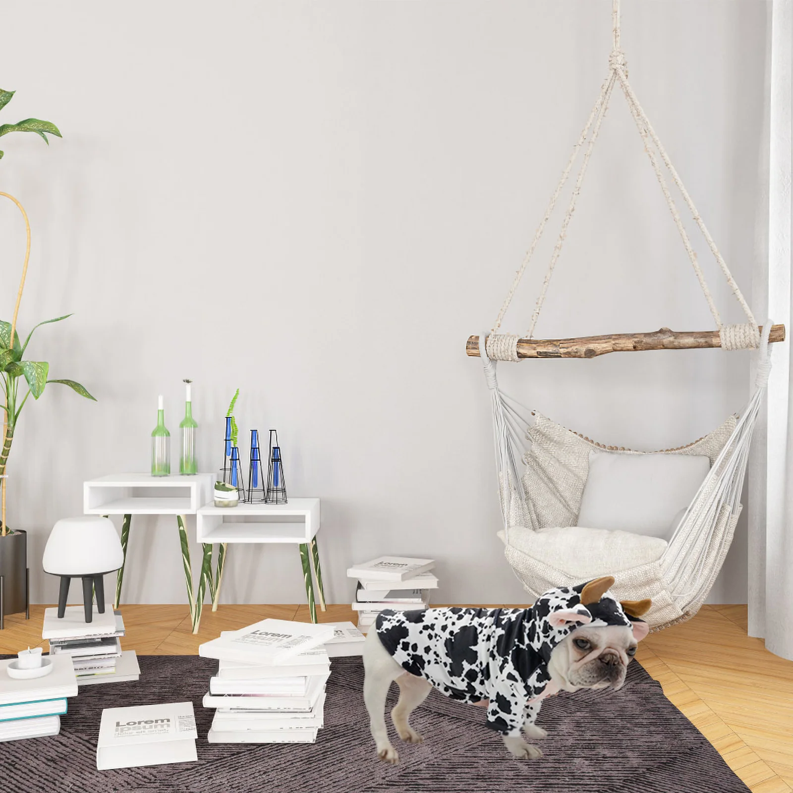 

Pet Cow Clothing Dog Costume Cute Costumes for Pets Outfits Puppy Small Clothes