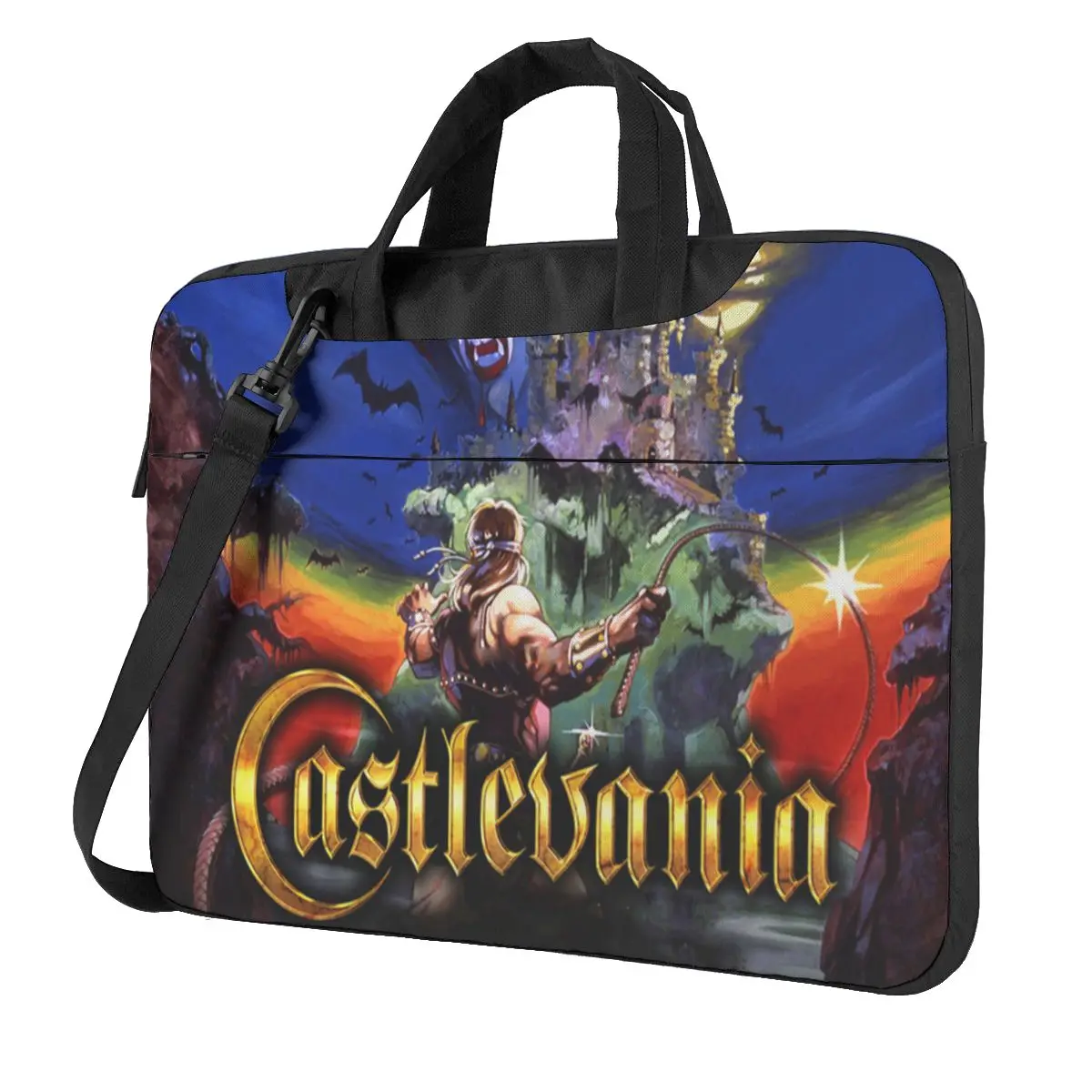 Castlevania Symphony Of The Night Laptop Bag dracula netflix bloodlines funny anime For Macbook Air Pro Acer Dell Case Travel