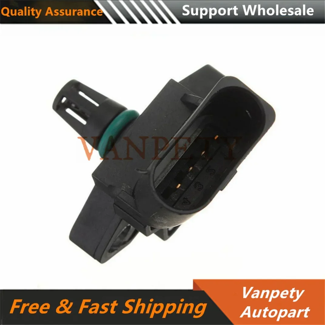 NEW 1PC Intake Air Boost Pressure Map Sensor 0281002401 038906051C 0 281 002 401 038 906 051 C For Audi VW Seat Skoda