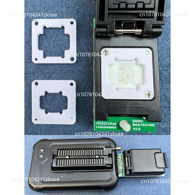 V2.0T48 EMMC BGA153 / BGA169 High-Speed Programming Adapter Programming Socket