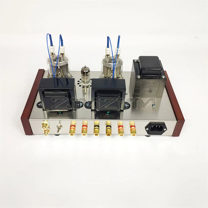 Imagem -02 - Vacuum Tube Headphone Amplificador 4w Classe Hifi Casa Amplificador de Potência Eletrônico Montado Amplificador de Áudio Fu19