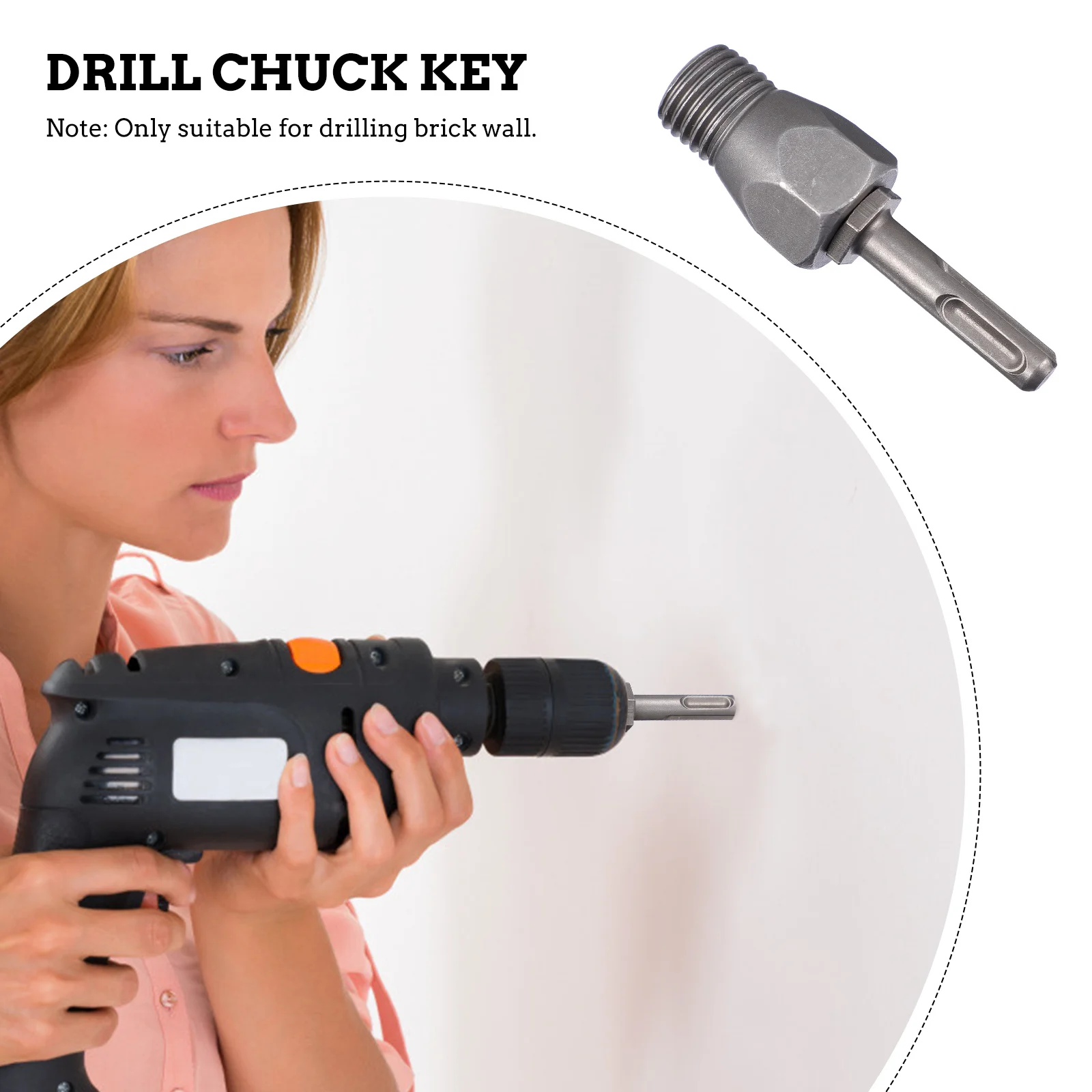 

Electric Hammer To Water Drill Adapter Multifunction Chuck For Concrete Wall Hole Opener Drill Bit Converter