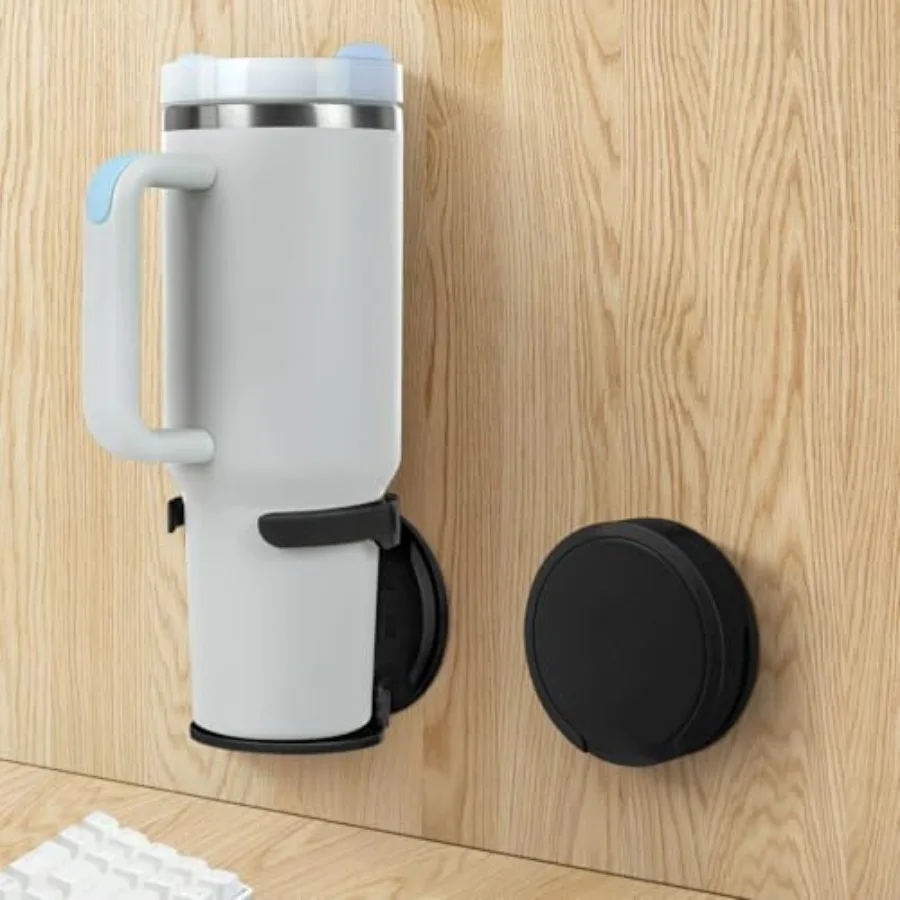 

Water Bottle Holder Compatible with Stanley, Hydroflask, Sinple Midern, Stable and Durablee Wall Cup Holder, Space Saving Water