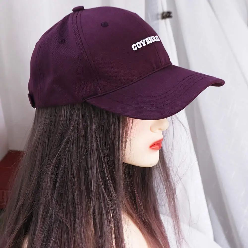 

Cotton OverSize Baseball Cap Adjustable Letters Vintage Duck Tongue Cap Comfortable Anti-UV Large Head Circlet Cap Outdoor Sport