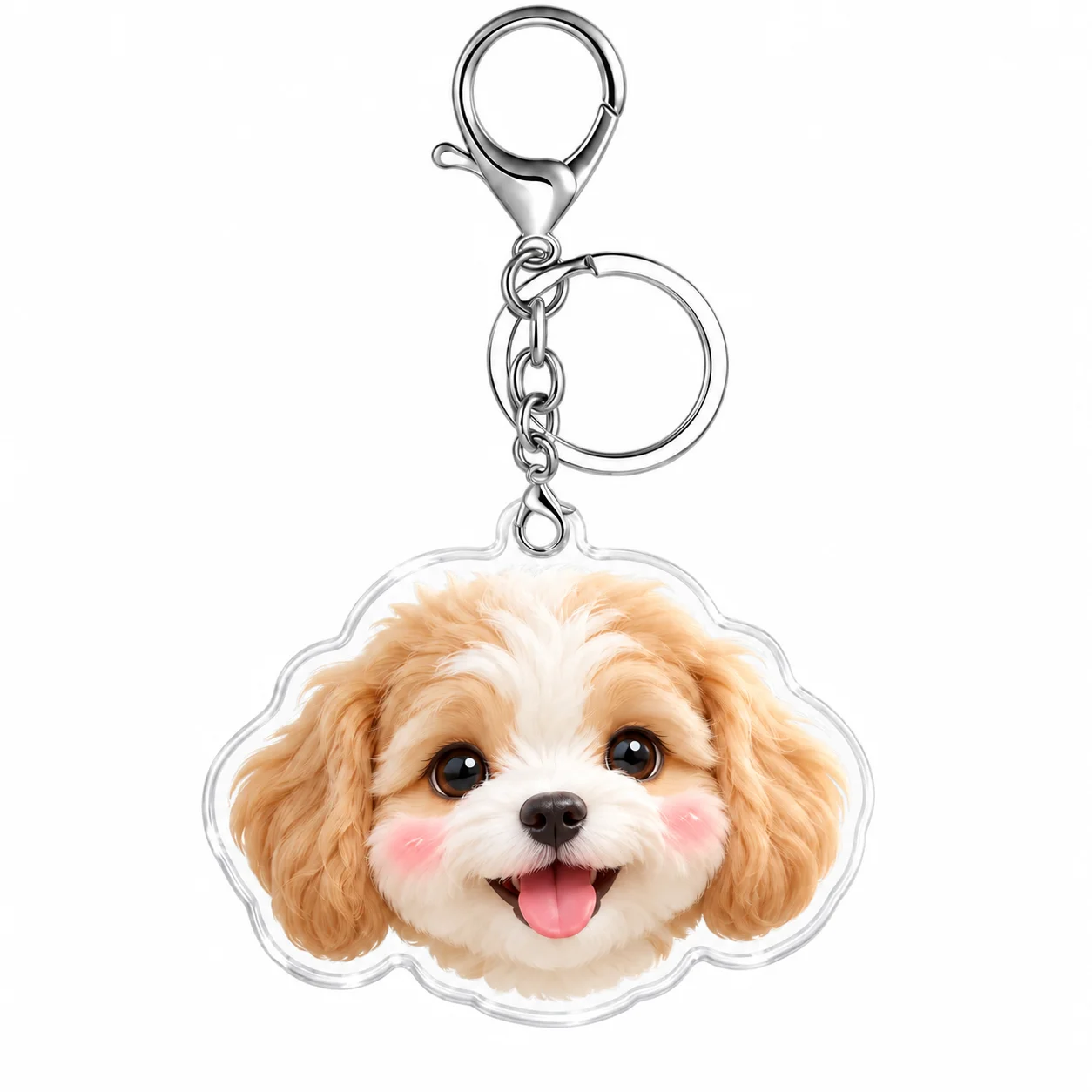 Personalisierter Acryl-Schlüss – Pet Portrait Custom Bewertung und Preis