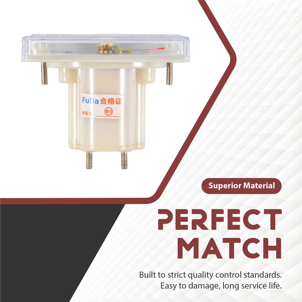 MALL Pointer Type DC Voltmeter, 85C1 DC 0-15V Mechanical Analog Voltage Panel Meter
