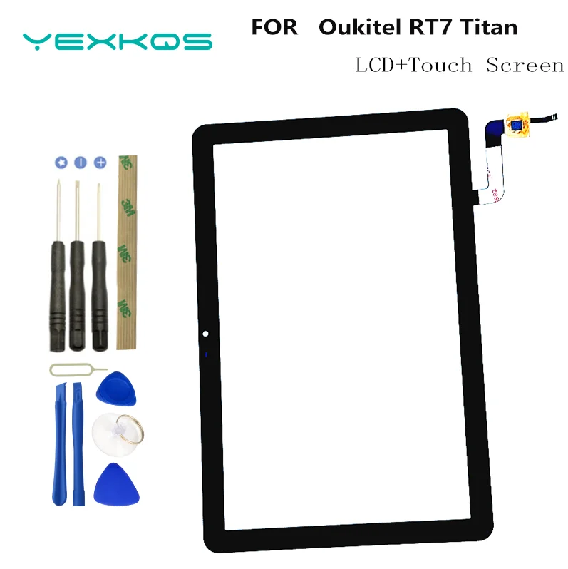 100% New Original Touch Screen For Oukitel OUKITEL RT7 TITA 10.1 Inch Touch Screen Digitizer Assembly Digitizer ReplacementGlass