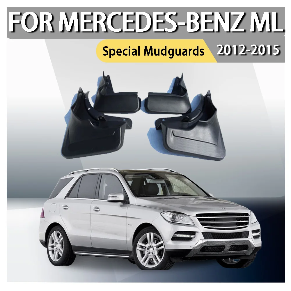 

ABS Plastic Car Styling Special Mudguards For Mercedes-Benz ML 2012 2013 2014 2015 Car Decoration Car Upgrade Cars Accessories
