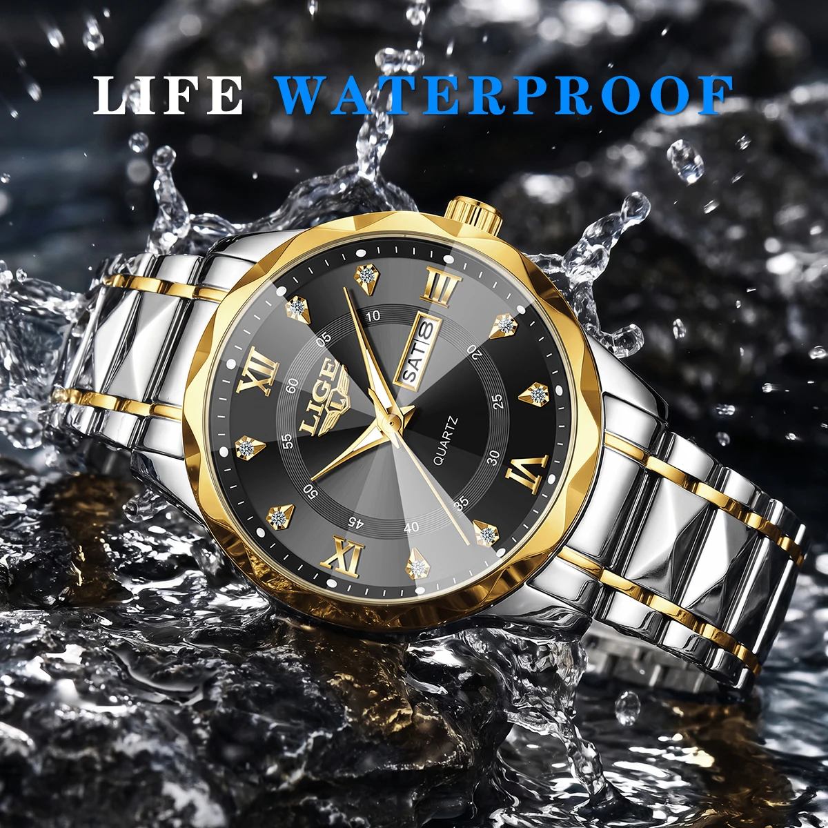 LIGE – elegancki, luksusowy ze – Luxury Watch Top 10 recenzja i cena