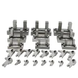 SMC Parallel Finger Cylinder Claw Head MHZL2 MHZ2 Jaw 16D 20D 25D 32D Ball Clamping Claw Cylinder Accessories