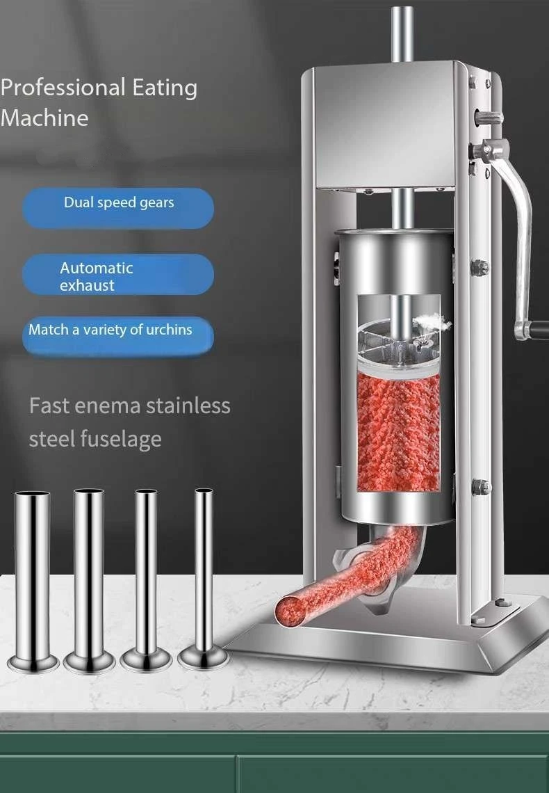 

Машина для производства колбас, ручная машина для клизмы, коммерческая и бытовая из нержавеющей стали