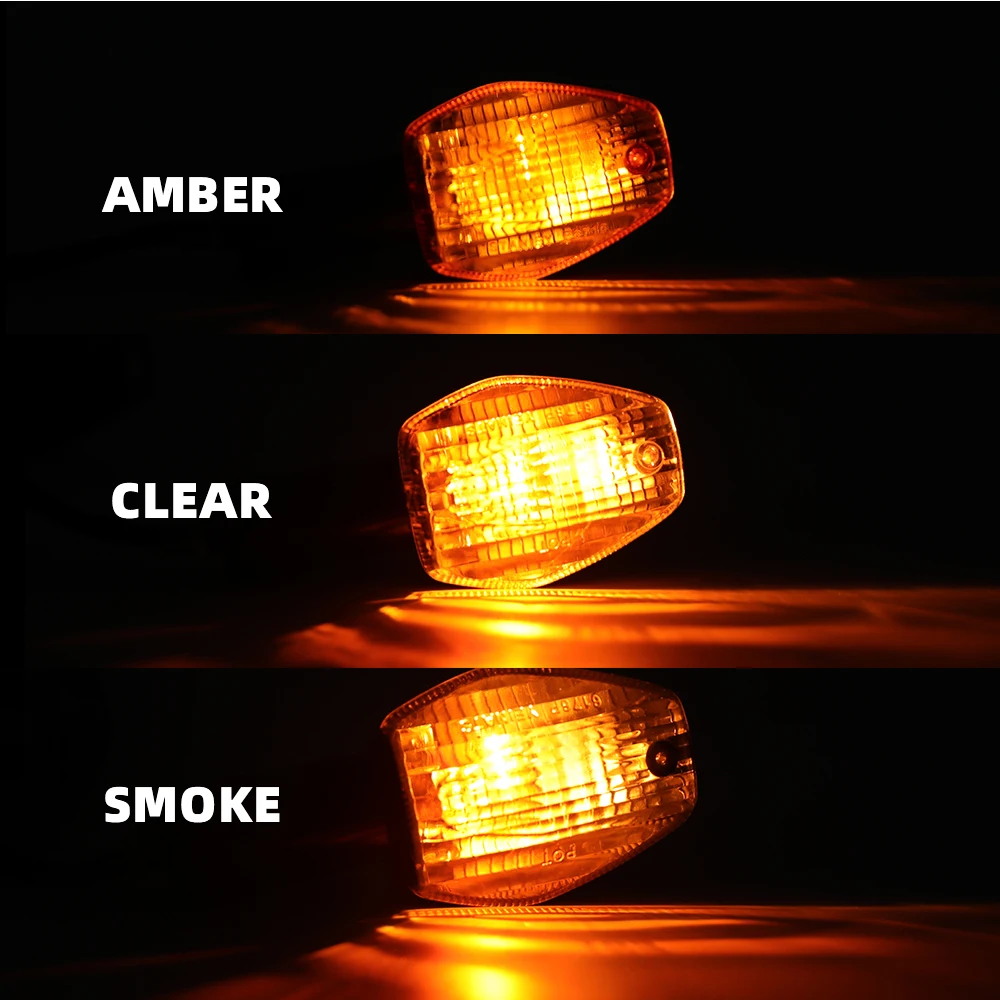 2pcs Motorcycle Flasher Blub Turn Signal Lamp 12V Motorbike Indicator Light Amber Blinker Bulb for Honda CB600F HORNET 2002-2015