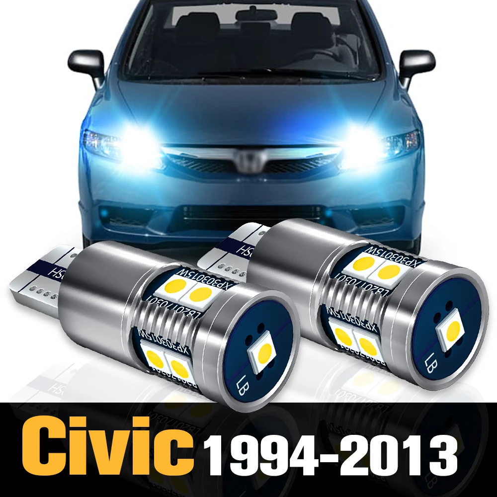 2 sztuki akcesoriów do świateł postojowych LED Canbus do Hondy Civic 6 7 8 1994-2013 2005 2006 2007 2008 2009 2010 2011 2012