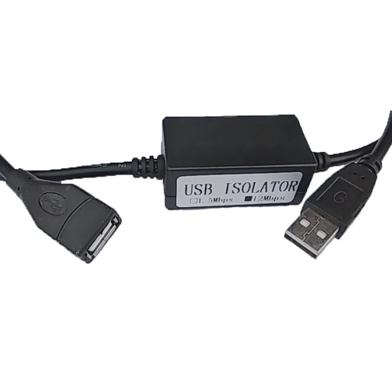 1.5m USB Isolator 1500V Isolated Voltage Industrial Coupling Isolator Full Speed ADUM4160 ADUM3160