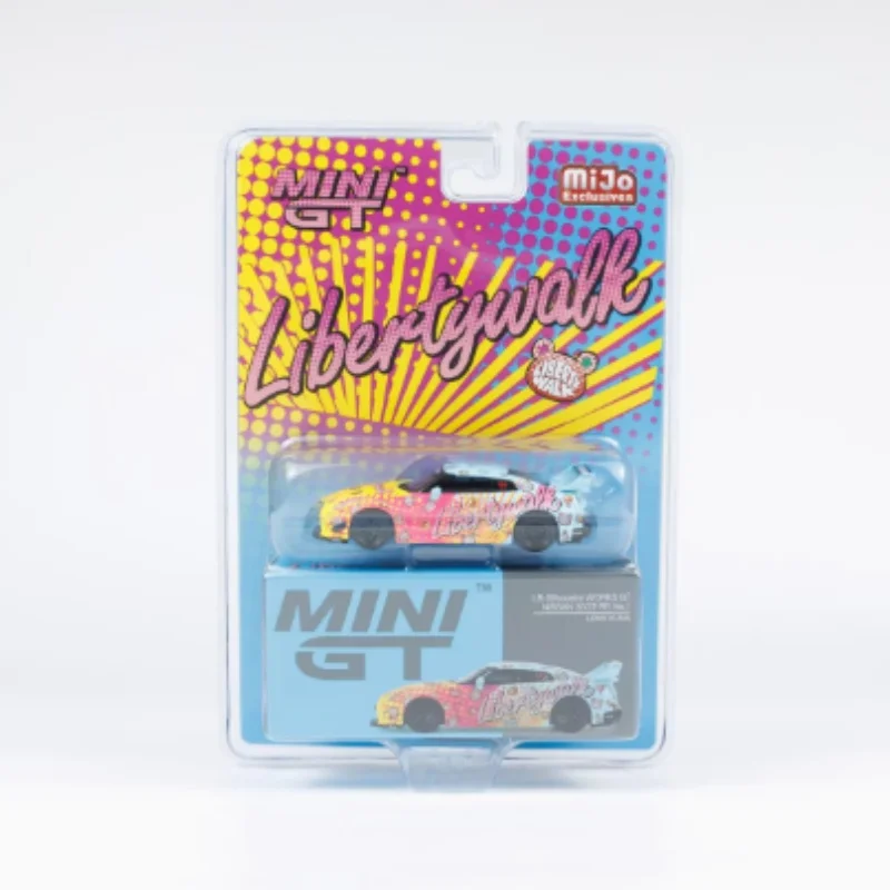 MINIGT TSM 1:64 742 GTR 35GT-RR Ver.1 LBWK Diecast Model Car
