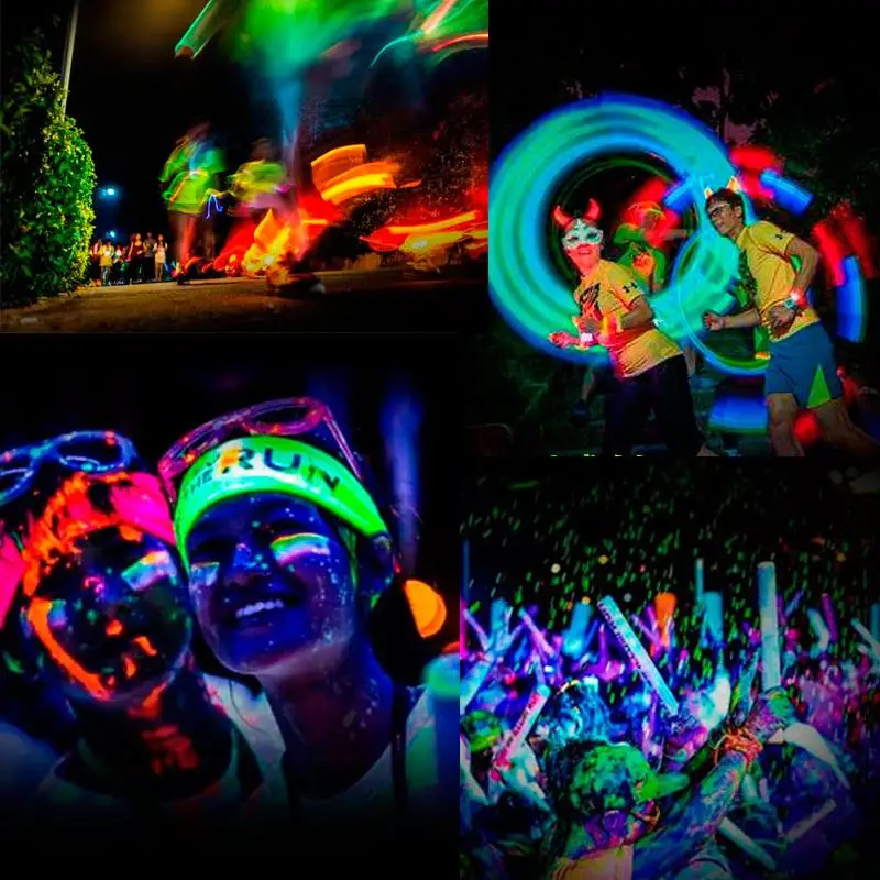 Super Bright Night Glow Paint Waterproof Self Luminescent Liquid Pigment DIY Wall Colored Painting Graffiti Pigment