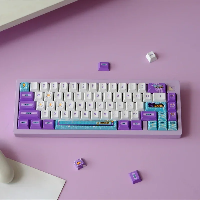 

151-клавишный колпачок Game World PBT GMK Cherry Profile, сублимированные персонализированные колпачки для клавиш Cherry MX Switch, игровая механическая клавиатура