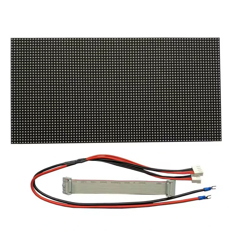 P4 실외 LED 모듈 320*160mm 패널 IP65 방수 6000니트 밝기 RGB 컬러 광고 화면 고정 설치용