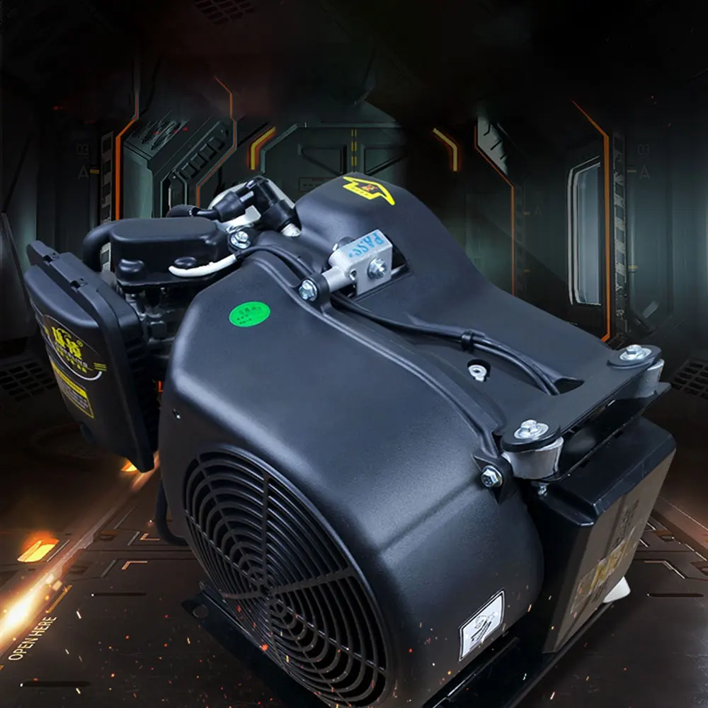 Double Cooling Electric Vehicle Range Extender 48V 60V 72V  Car Generator Mute Frequency Conversion 6KW