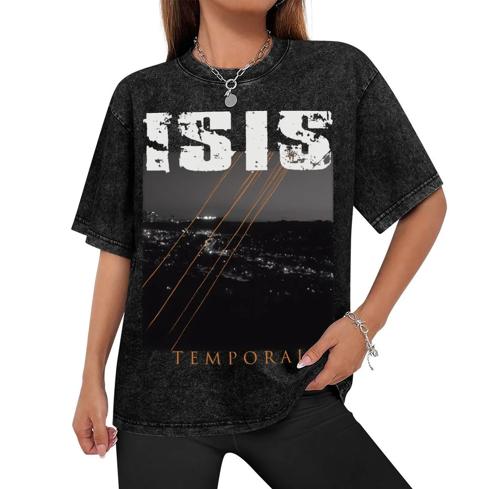 ISIS - Temporal - Post Metal - Sludge Metal T-Shirt quick drying hippie clothes summer clothes mens graphic t-shirts hip hop