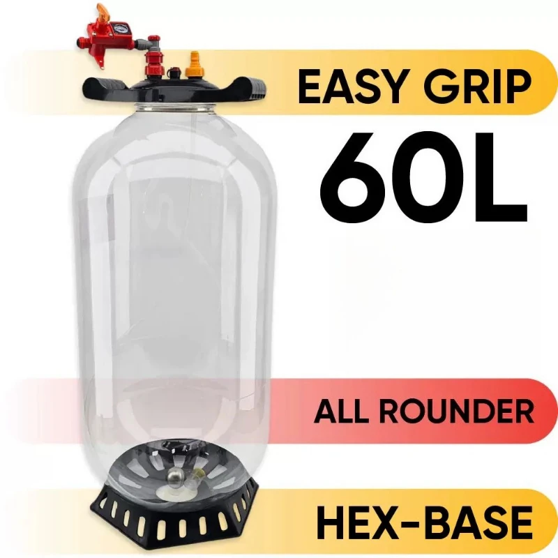 Craft Beer 60L Round Bottom Fermentation Beer Pressure Holding Fermentation Brewing Barrel Hair Sugar Hair Barrel